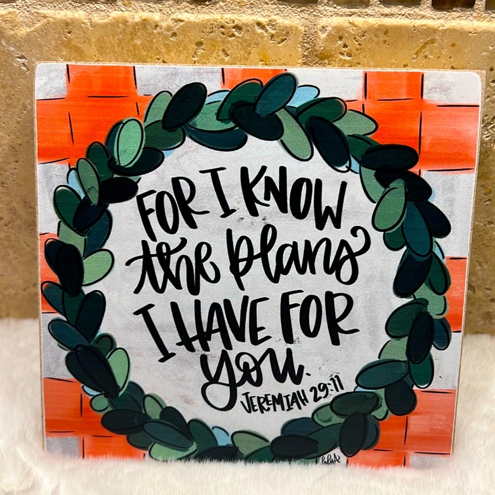 New in package sign approx 6 x 7